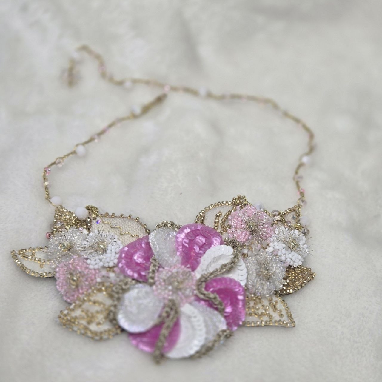 Collier rose Collection Signature